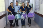 O projeto Mamãe Feliz faz doações recorrentes de enxovais para recém-nascidos no Hospital e Maternidade Dom Orione