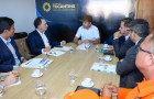 Governador Wanderlei Barbosa e representantes do Consórcio Brasil Central discutem avanços em políticas públicas para o Tocantins