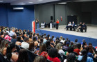  O consultor jurídico da Associação Nacional de Entidades de Previdência de Estados e Municípios, Bruno Martins; e o presidente da Associação Gaúcha das Instituições de Previdência, Alderi Zanatta, explicaram os principais pontos relacionados ao regime pr