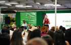 A comunicadora e mentora, Sirlei Benetti, realizou a palestra