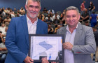 Após receber o título, Amélio participou da inauguração de um painel de LED, doado pela Aleto à Câmara de Araguaína, para aprimorar os trabalhos do Legislativo Municipal.