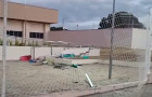 Polícia Civil do Tocantins prende homem em flagrante após colidir caminhonete no muro do Fórum de Paraíso.