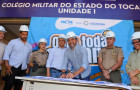 Assinatura da Ordem de Serviço marca o início de mais uma obra para fortalecer a educação no Tocantins 