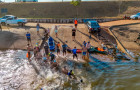 Evento reuniu 30 atletas com 750 metros de natação, 20 km de ciclismo e 5 km de corrida na Via Lago