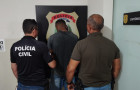 O suspeito foi preso após desrespeitar reiteradamente medidas protetivas que a Justiça concedeu à vítima 
