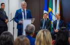 O governador, em seu discurso, ressaltou a eficiência do TJTO na condução do projeto e de seu benefício para a sociedade.
