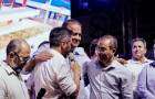 Presidente da Câmara, Max Fleury, e vereadores acompanharam entregas que incluem pavimentação, conjuntos habitacionais e centro de canoagem. Autoridades estaduais e federais prestigiaram o evento.