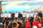  Inauguração da nova ponte entre Xambioá (TO) e São Geraldo do Araguaia (PA) ocorreu nesta terça, 18. 