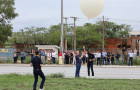 Lançamento de balão na UFT destaca a posição estratégica de Palmas para pesquisas espaciais.