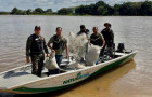 Além da operação de fiscalização, foram desenvolvidas atividades de educação ambiental, com orientações a pescadores e moradores sobre as regras do período de defeso