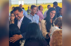 Visita do governador do Tocantins, Wanderlei Barbosa, e da primeira-dama, Karynne Sotero, ao Hospital do Amor, em Barretos.