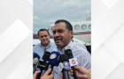 Governador Wanderlei Barbosa durante agenda em Araguaína.