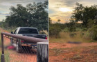 Corpos foram encontrados ao lado de uma caminhonete em estrada vicinal de acesso ao Côco Salviano, em Araguaína; Polícia Civil investiga o duplo homicídio