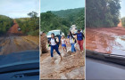 Estado atual da BR-010 no Tocantins; obra está paralisada desde 2008