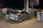 HB20 seguia pela preferencial quando foi atingido pelo carro conduzido por motorista embriagado.