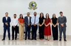 Representantes da OAB Araguaína e do Sine Municipal durante reunião que consolidou a parceria para o setor jurídico
