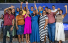 Pré-candidato a deputado federal Fábio Vaz durante reunião com professores e lideranças em Araguaína