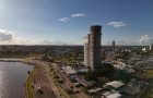 Condomínio vertical Riviera Home Resort, em construção na Via Lago, já é figura permanente na paisagem de Araguaína