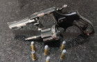  Revolver calibre .22 com numeração raspada e munições apreendidas pela Polícia Militar em Araguaína 