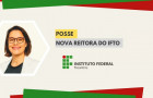 Paula Karini Dias Ferreira Amorim tomou posse como primeira mulher eleita reitora do IFTO durante cerimônia realizada em Brasília
