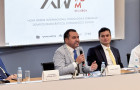 Governador Wanderlei Barbosa destaca o potencial energético do Tocantins como vetor de desenvolvimento sustentável e competitivo durante painel no 14º Fórum de Lisboa, realizado na Faculdade de Direito da Universidade, em Portugal