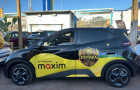 Veículo da Maxim durante ação especial na Expoara 2026, em Araguaína