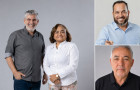Pré-candidatos da Federação PSOL-Rede no Tocantins: Witer Naves (governador), Lúcia Viana (vice-governadora), Osvaldo Soares Neto (Senado) e Fábio Paulino Ribeiro (Senado) 
