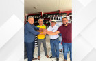 Pré-candidato ao Senado Ronaldo Dimas (Podemos-TO) durante agenda em Tocantinópolis