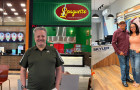 Valdecir Flores e o casal, Liliany Sousa e José Josenilton, foram um dos primeiros lojistas a fecharem negócio com o Lago Center antes mesmo da inauguração. Hoje, moram e trabalham em Araguaína.