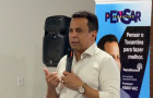 Pré-candidato a deputado federal Fábio Vaz durante Caravana Pensar Tocantins em Pedro Afonso 