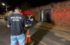 Polícia Militar isolou a área após a tentativa de homicídio registrada no Setor Raizal, em Araguaína.