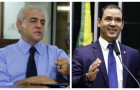 Ex-prefeito de Porto Nacional, Paulo Mourão, e o deputado federal Vicentinho Júnior 