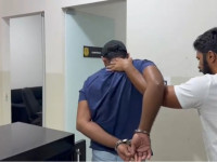 Investigado por roubos à mão armada aparece rendido após abordagem feita pelo delegado Felipe Crivelaro, em Araguaína