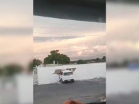 Carro atingiu muro de cemitério em Gurupi 