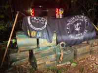 Droga foi localizada em depósito subterrâneo após operação conjunta da FICCO/TO e da Polícia Federal no estado.