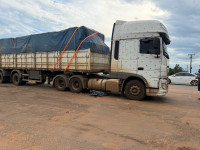 Idoso morreu após ser atropelado por caminhão no setor Barros, em Araguaína