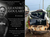 Leandro Goulart, vítima do acidente na BR-153 em Araguaína