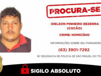 Homem foi condenado e é procurado pela Polícia Civil do Tocantins