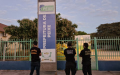 PF cumpre mandados em Peixe