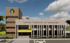 Maquete virtual do novo prédio da Câmara Municipal de Araguaína