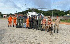 Missão que busca por criança indígena na Ilha do Bananal recebe apoio do Helicóptero do MT