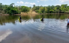 Mergulhadores encontraram o corpo do homem afogado em represa 