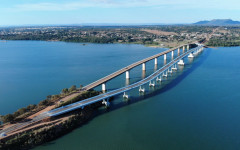 Entre as realizações de maior impacto do Governo do Tocantins está a inauguração da Ponte Prefeito Antônio Poincaré de Andrade, que conecta Porto Nacional a Fátima 