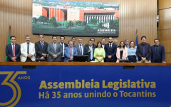 Amélio Cayres agradeceu a votação unânime dos 23 parlamentares presentes na sessão