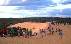 Dunas do Jalapão recebe visitantes de diversas partes do Brasil e do exterior