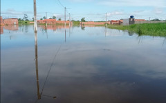 Alagamento no Setor Greenvile em São Miguel do Tocantins