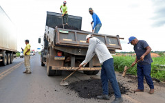 Governo do Tocantins intensifica reparos para garantir melhores condições de trafegabilidade e segurança 