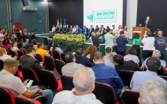 O governador Wanderlei Barbosa participou do II Encontro Tocantinense de Novos Gestores