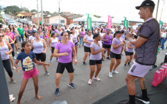 Ação faz parte da programação do movimento pela prevenção ao câncer do colo do útero