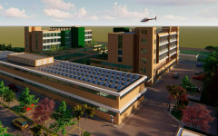 Projeto maquete construção do novo Hospital da Mulher e Maternidade Dona Regina - Governo do Tocantins file_download
